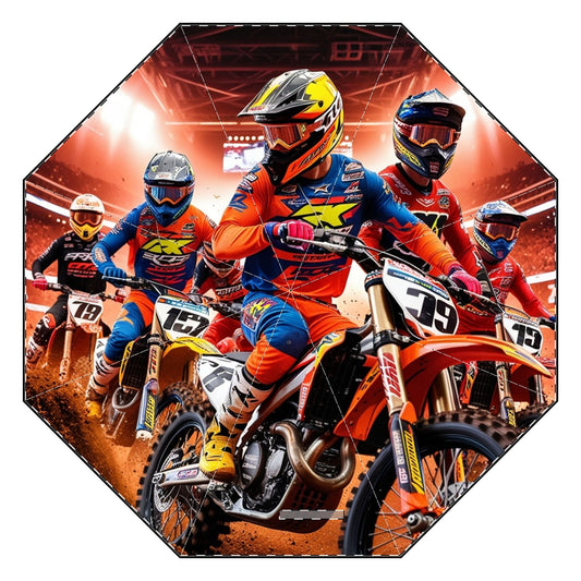 Regenschirm Motocross